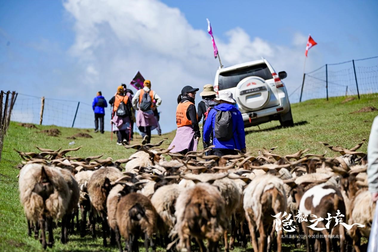 風雨同征途，九州星際·2025中國紡織精英挑戰賽徒步桑科草原！